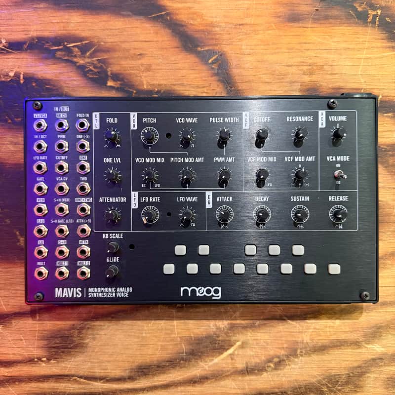 Moog Mavis Monophonic Analog Synthesizer Voice 2022 - Present - Black image 1