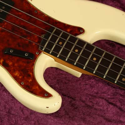 Fender Precision Bass 1963 - Olympic White image 12