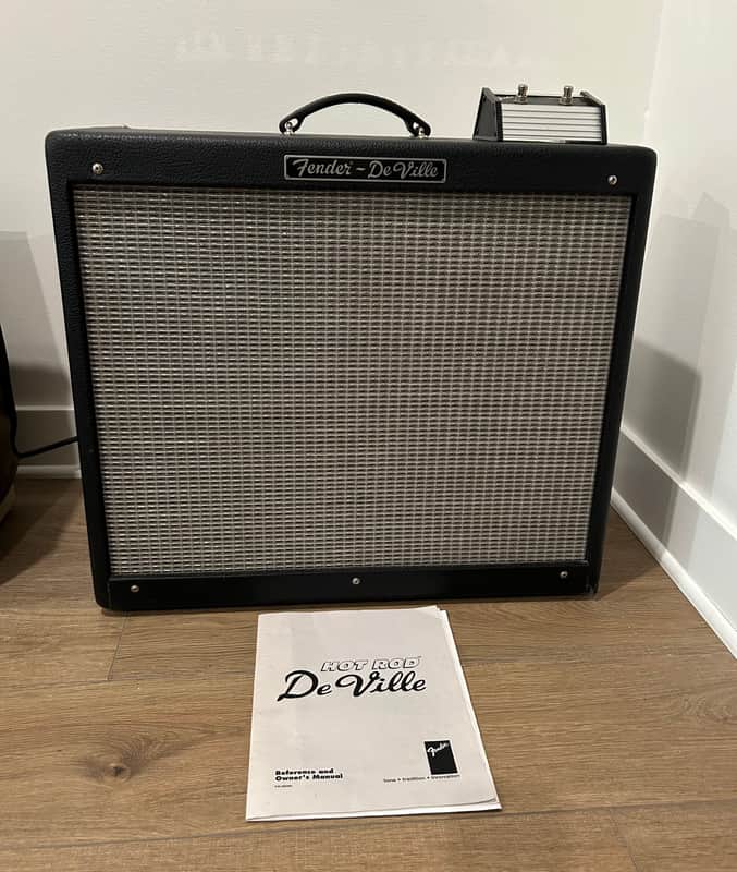 Fender Hot Rod DeVille 212 3-Channel 60-Watt 2x12" Guitar Combo 1996 - 2001 - Black image 1