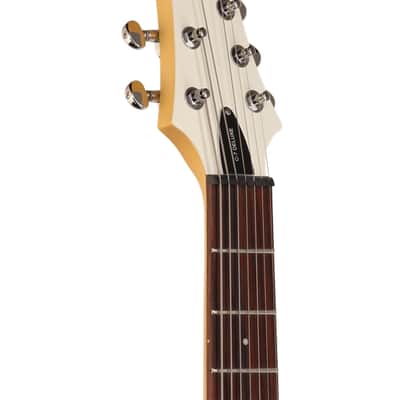 Schecter C7 Deluxe Electric Guitar Satin White image 4