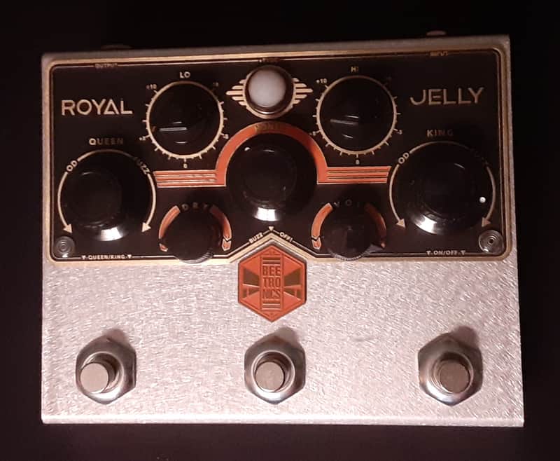 Beetronics ROYAL JELLY Fuzz/Overdrive Blender Guitar Pedal
