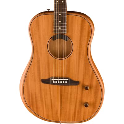 Fender Highway Series Dreadnought Acoustic Electric Guitar - All-Mahogany image 1