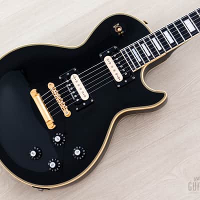 2000s Edwards by ESP E-LP-98LTC Custom Black Beauty, Ebony Nitro Lacquer w/ USA Seymour Duncans, Japan image 1