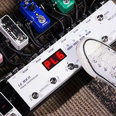 MOOER Pedal Controller L6 MKII Programmable 6 Channel Loop Switcher Comander image 2
