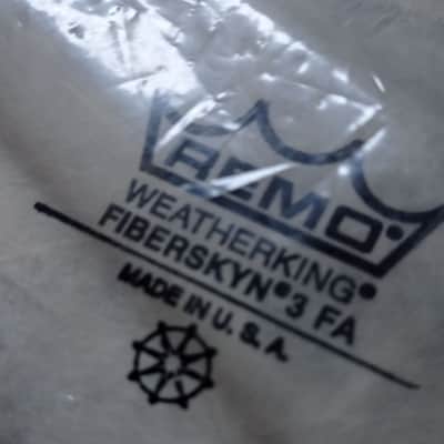 Remo Ambassador Fiberskyn Drum Head 15" 2010s - Natural image 1