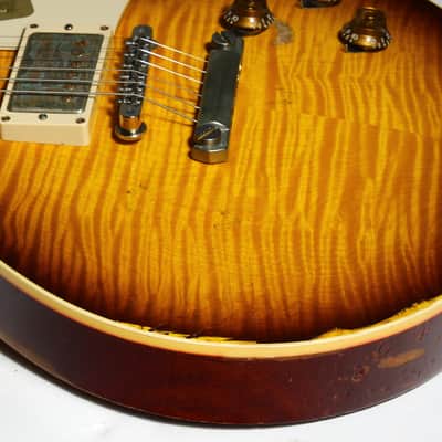 2013 Gibson Custom Shop JOE PERRY 1959 Les Paul Tom Murphy Aged 59 Reissue R9 Slash image 4