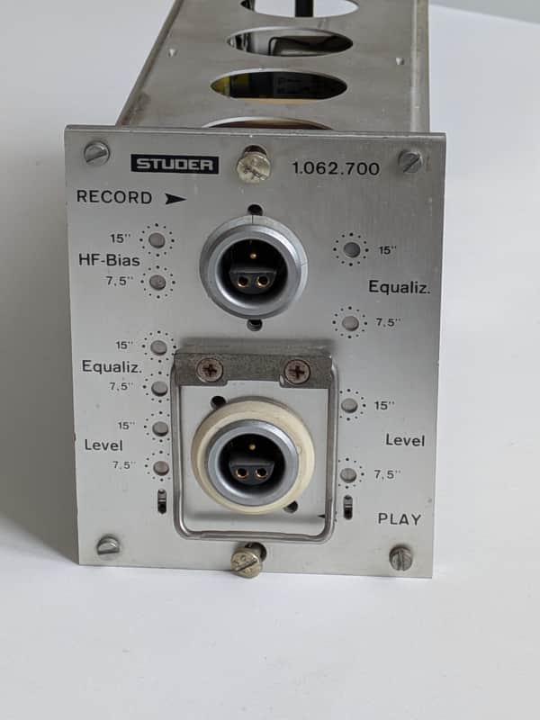Studer A62 - amplifier image 1