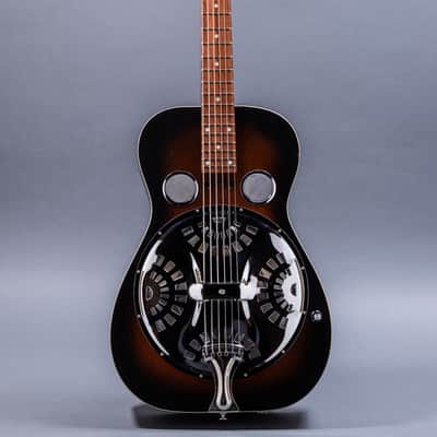 Dobro Square Neck Wood Body Resonator, Natural image 3