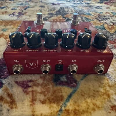 Truetone Jekyll & Hyde Overdrive & Distortion V3 2010s - Red image 6