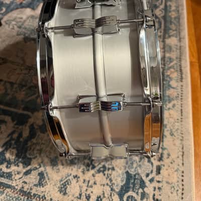 Ludwig LA654BM Acrolite 6.5x14" 10-Lug Aluminum Snare Drum with P86C Strainer 2023 - Present - Brushed Aluminum image 7