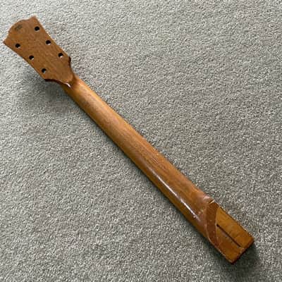 LAG Mahogany DIY Project Guitar Neck, Rosewood 22 Frets Fingerboard image 5