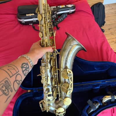 P. Mauriat Tenor Saxophone PMTS-60NS 2014 - Silver Nickel image 2