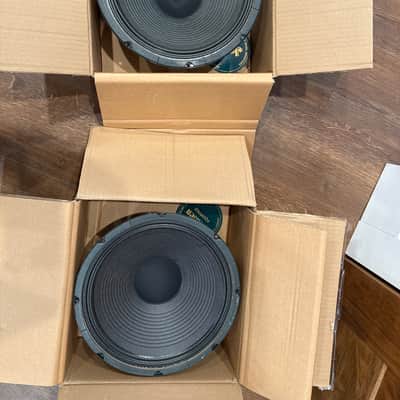 Jensen C12K Vintage Ceramic 12" 100-Watt 16ohm Guitar Speaker 2010s - Green image 2