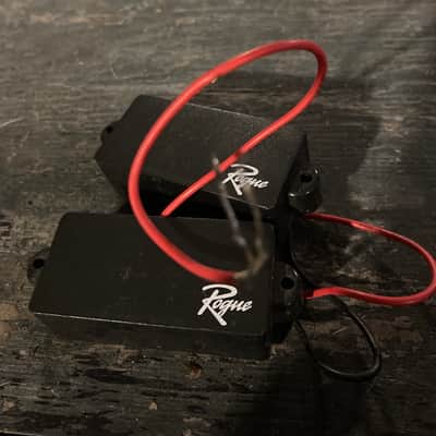 Rogue p-bass pickup 80's 90's - Blk image 1