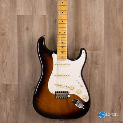 Fender Eric Johnson 1954 Virginia 2 tons sunburst image 2