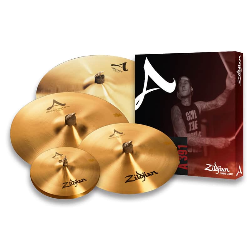 Zildjian A391 A Series Sweet Ride Box Set 14/16/18/21" Cymbal Pack image 1