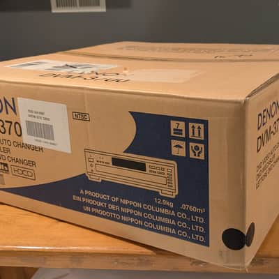 Denon DVM-3700 Audiophile 5-Disc CD/DVD Carousel Changer — Excellent Condition with Original Box & Manual (AL24 Processing) image 14
