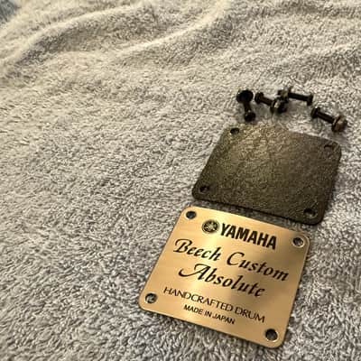 Yamaha Beech Custom Absolute Badge... Virgin... $1 Shipping! image 3
