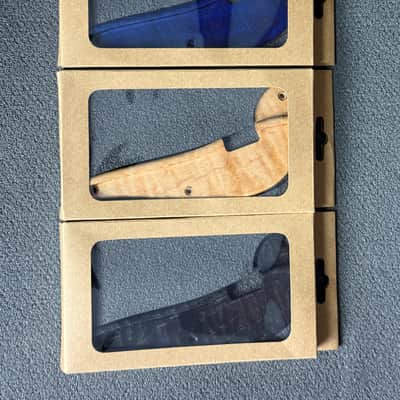 Woodcraft electric guitars Thumb rest Jazz Bass - Flame Maple wood image 1