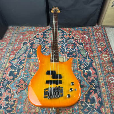 1980's Louis Johnson Trekker Bass USA by Dave Bunker Sunrise Burst image 11