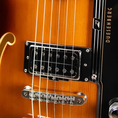Duesenberg Starplayer TV Semi-Hollow Electric Guitar - Vintage Burst image 9