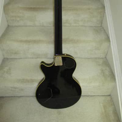 EKO Les Paul Style With Gold Hardware Circa 1970 - Black/Italy image 9