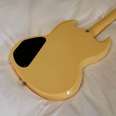 2010 Gibson Epiphone (G-400) SG Les Paul Custom Three Pickup - Made in Korea (MIK) - Antique Ivory - Free Pro Setup image 7