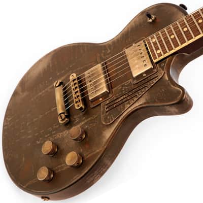 2009 James Trussart Steel DeVille - Rusty Gator Holy Back image 15