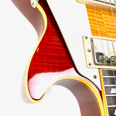 Gibson Les Paul Standard Reissue 1960 Custom Shop 2002 Cherry Burst image 8