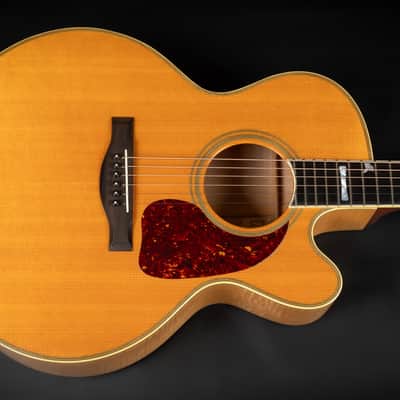 1989 Santa Cruz F-131 - Natural | USA Vintage Small Jumbo F Model Acoustic Guitar Ex John Pearse Cutaway Pickup 46.5mm Bone Nut | CoA OHSC image 4