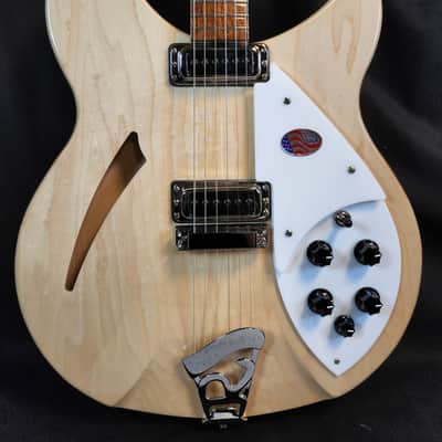 Rickenbacker 330 Maple Glo Semi-Hollow Guitar, w/HSC image 5