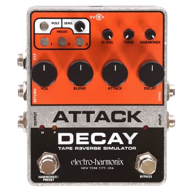 Electro-Harmonix Attack Decay Tape Reverse Simulator image 1