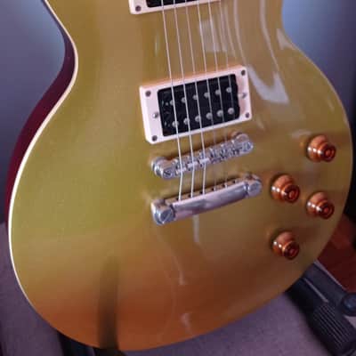 EPIPHONE 1957 GOLDTOP (Gibson Classic 57 Pickups) LES PAUL CUSTOM LIMITED EDITION w/ softcase image 9