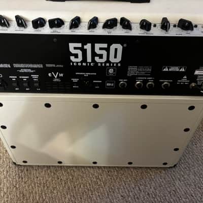 EVH 5150 Iconic Series 2-Channel 40-Watt 1x12" Guitar Combo 2021 - Present - Ivory image 5