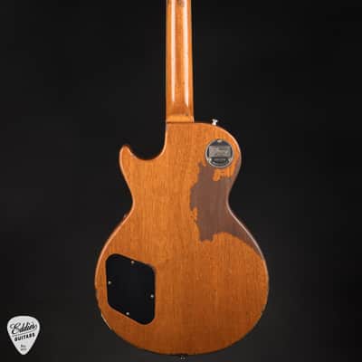 2022 - Gibson Custom Shop Made 2 Measure Murphy Lab '59 Les Paul Standard Murphy Painted Ultra Heavy Aged Orange Lemon Fade image 5
