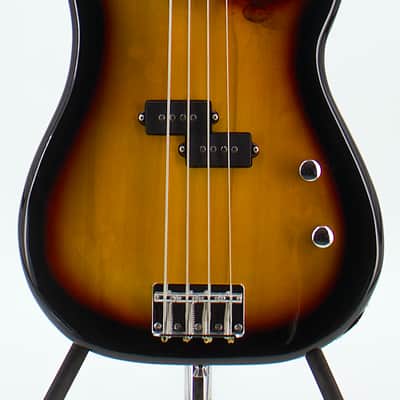 Used AS/IS Davison Vintage Sunburst 4-String Electric Bass Guitar - Very Good Condition image 2