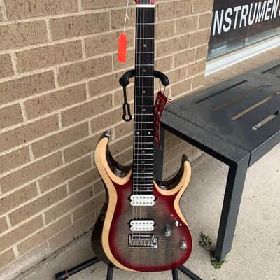 Cort X700 Duality II 2022 - Present - Lava Burst - GIG BAG image 8
