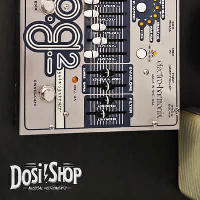 Electro-Harmonix HOG2 Harmonic Octave Generator + Foot Controller + Expression Pedal imagen 3