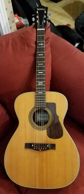 Rare Bruno Ventura CF-100 1970s Natural Grand Concert Guitar Japan image 1