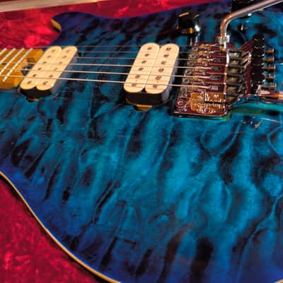 EVH Wolfgang Special 2021 - Blue Clorine Burst image 6