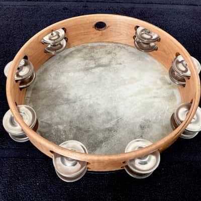 Ludwig Concert Tambourine 10” Double Row Jingles 1960’s (Sound File) image 5