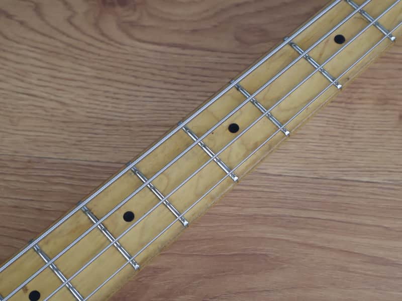 1990's Ibanez Silver Cadet Z Series PJ Bass (Purple) | Reverb