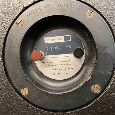 Vintage Celestion Ditton 25 Floorstanding Loudspeakers. Serviced! image 10