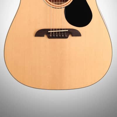 Alvarez AD60 Artist 60 Series, Dreadnought Acoustic Guitar, Natural Finish image 2
