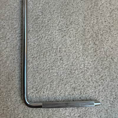 Ludwig Vintage L Arm Cymbal Mount Part - Lot 2 60s 70s - Chrome image 2