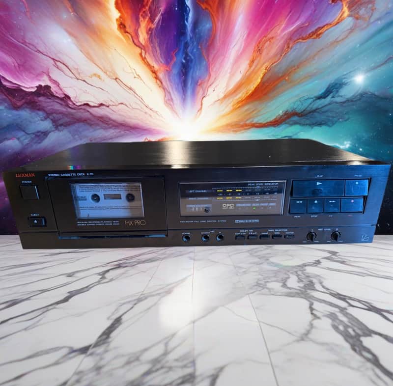 Vintage Luxman K 111 Pro Cassette Deck FRESH FULL SERVICING EXCELLENT SHAPE RARE
