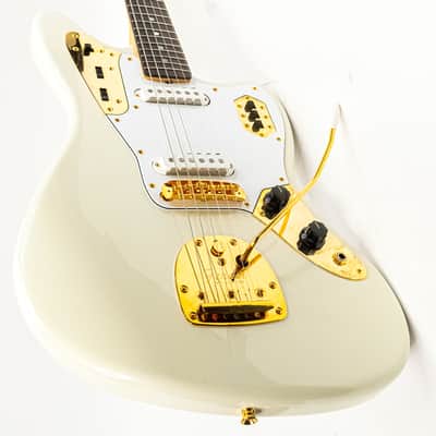 2025 Fender MIJ Traditional II Late '60s Jaguar White Pearl with Gigbag image 10