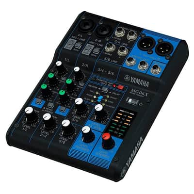 Yamaha 6-Channel Analog Mixer MG06X image 2