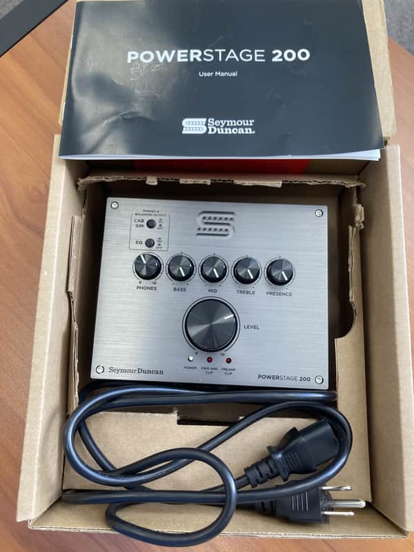 Seymour Duncan PowerStage 200 200-Watt Pedalboard Guitar Amp - Silver image 1