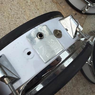 TWO Roland PD-120 WHITE and TWO pd-100" 10" Mesh Head V Drum PD120 image 7